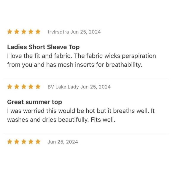 NEW Eddie Bauer Adventure Shirt Women’s XL Short Sleeve Blue White Plaid NWT - Picture 14 of 15